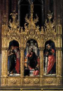 Triptychon von st mark ( pala di san marco )