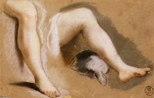Study for the Legs of Campaspe