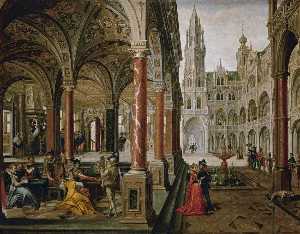 Palace with Musicians