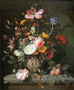 fiori in un pietra  vaso