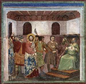 No. 32 Scenes from the Life of Christ: 16. Christ before Caiaphas