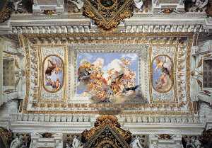 Alegoría de el matrimonio de vittoria della rovere enestado Ferdinando II LA de' Medici