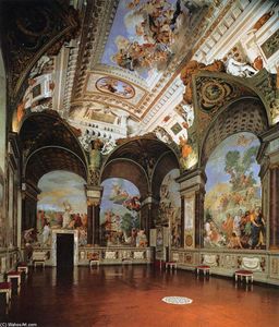 View of the Room of Giovanni da San Giovanni