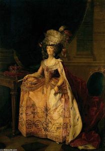 Porträt von Maria Luisa von Parma, Königin von Spanien