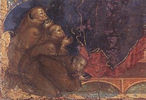 Madonna de los franciscanos Detalle