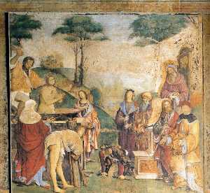 Legend of Sts Cecilia and Valerian, Scene 8
