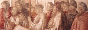 Scenes from the Life of St John the Evangelist: 2. Raising of Drusiana (detail) (12)