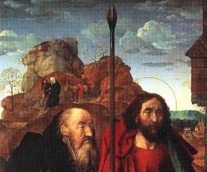 Sts Anthony and Thomas with Tommaso Portinari (detail) (10)