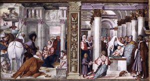 Adoration of the Magi and Presentation in the Temple