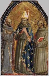 Sts Francesco di Assisi , ludovico di tolosa e antonio da padova
