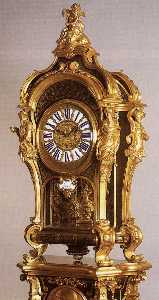 Pedestal clock