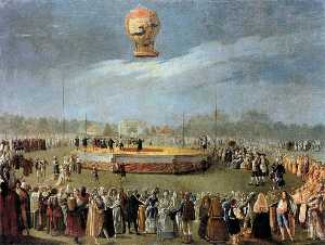 Ascent of the Balloon in the Presence of Charles IV and his Court