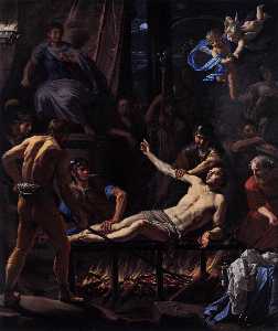 The Martyrdom of St Lawrence