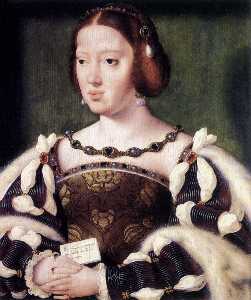 Botas retrato de eleonora , Reina de Francia
