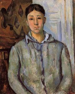 Madame Cezanne in Blue (also known as sant van victoria)