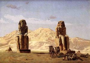 Memnon und Sesostris, (Studie)