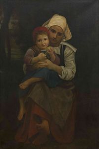 madre e hijo ( después de que william adolphe bouguereau )