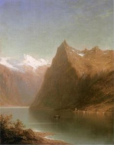 Mountain Lake Scene