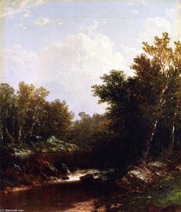 Mountain River Landscape