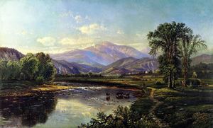 Mount Washington and the Saco River