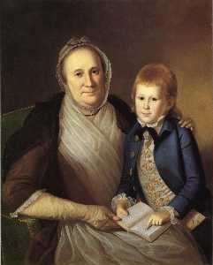 Mrs. James Smith and Grandson