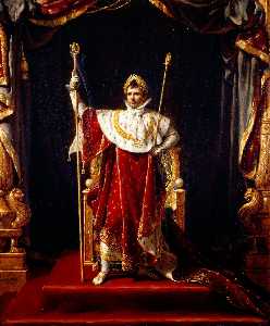 napoleone i in sua  Imperiale  vesti