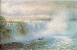 The Niagara waterfall