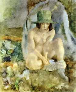 Nude with a Green Hat