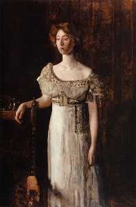 The Old-Fashioned Dress (also known as Portrait of Helen Montanverde Parker)