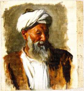 Old Man with a White Turban