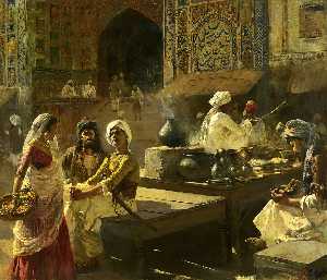 An Open-Air Kitchen, Lahore, India
