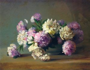 Peonies in a Bowl