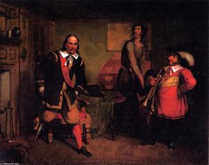 Peter Stuyvesand and the Trumpeter (also known as Wrath of Peter Stuyvesant on Learning of the Capture, by Treachery, of Fort Casimir)
