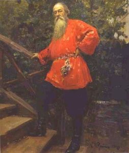 Portrait of the Art Critic Vladimir Stasov.
