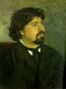Portrait of the Artist Vasily Surikov.