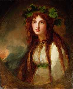 Portrait of Emma, Lady Hamilton as a Bacchante
