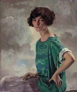 Porträt von Gertrude Sanford