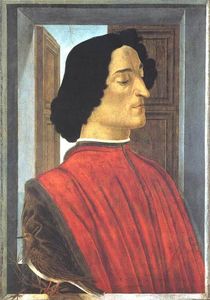 Botas retrato de giuliano de' Medici