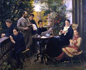 Portrait of the Hirschsprung Family