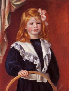 Portrait of Jean Renoir (also known as Child with a Hoop)