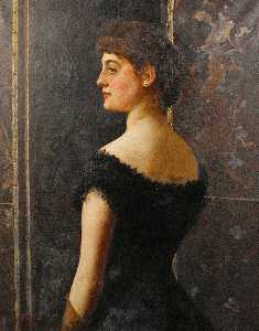 肖像劳拉 玛丽·斯特普尔顿