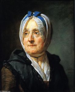 の肖像画 マダム·シャルダン , ニー Francoise-Marguerite Pouget