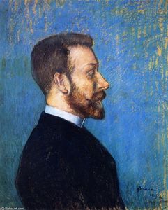 Portrait of a Man, Presumed Portraif of Félix Fénéon