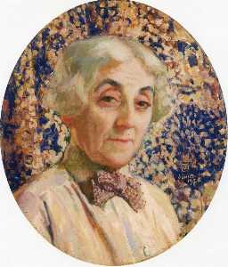 Portrait of Maria van Rysselberghe