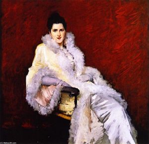 Portrait of Miss C. (also known as Lady in Opera Cloak, Portrait of Mrs. Clark)