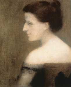 Portrait of Mlle Dutile
