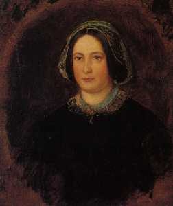 Portrait of Mrs William Evamy, The Artists Aunt