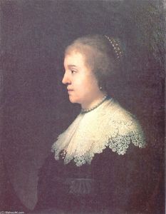 Portrait of Princess Amalia van Solms