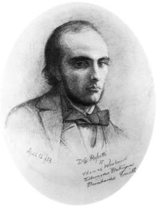Porträt von William Rossetti (auch Orange genannt)