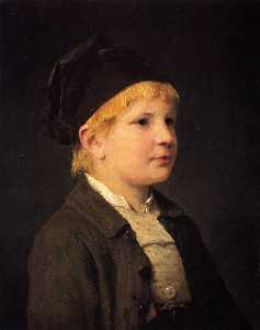 porträt von einem jung junge